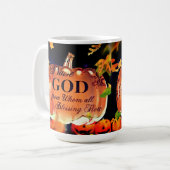 Mug Louange Dieu D'Où Viennent Toutes Les Bénédictions (Devant gauche)