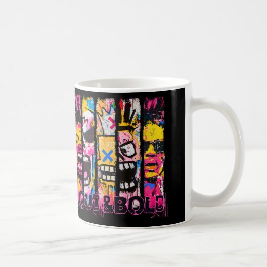Mug Loud & Bold - Graffiti Street Art Design (Droite)