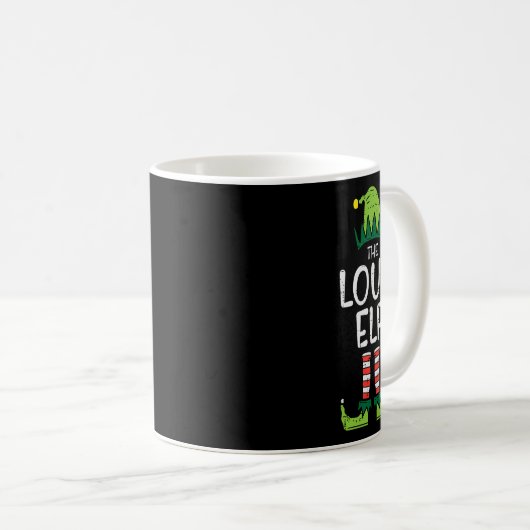 Mug Loud Elf Xmas Correspondant Noël Pour Les Enfants  (Devant droit)