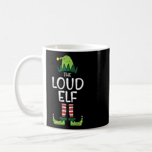 Mug Loud Elf Xmas Correspondant Noël Pour Les Enfants (Gauche)