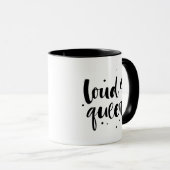 Mug Loud et Queer (Devant droit)