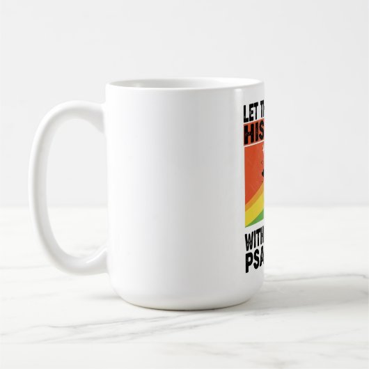 Mug Louer son nom design dansant (Gauche)