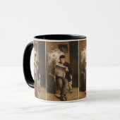 Mug Louis Auguste Cezanne Père de l'artiste lisant (Devant gauche)