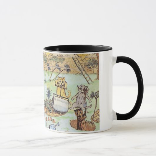 Mug Louis blême - jardiniers de chat (Droite)