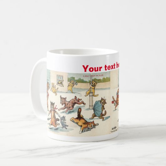 Mug Louis Wain (Devant gauche)