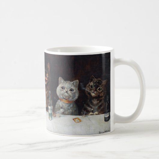Mug Louis Wain “ The bachelor party ” (Droite)