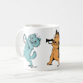 Mug Louis Wain, trois chats de musique (Devant gauche)