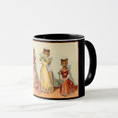 Mug Louis Wain Wallflower Girl Cats (Devant droit)