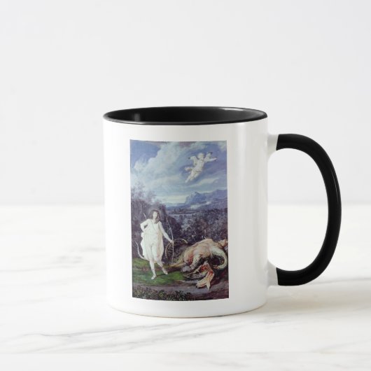 Mug Louis XIV comme Apollo, tueur de python (Droite)