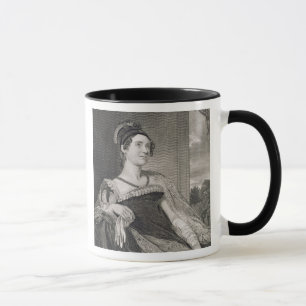 Mug Louisa Catherine Adams (1775-1852) gravé par G.F