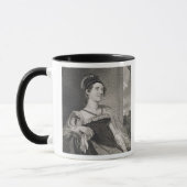 Mug Louisa Catherine Adams (1775-1852) gravé par G.F (Gauche)