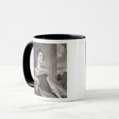Mug Louisa Catherine Adams (1775-1852) gravé par G.F (Devant gauche)