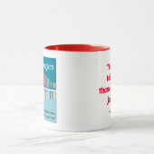 Mug Louisa May Alcott Coffee Quote (logo Carré) (Centre)