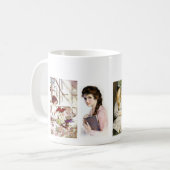 Mug Louisa peut citation drôle d'Alcott pour des (Devant gauche)