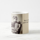 Mug Louisa peut photographie d'Alcott - affectueuse (Centre)