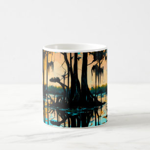 Mug Louisiane peinture marécage