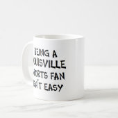 Mug louisville sports fan, being (Devant gauche)