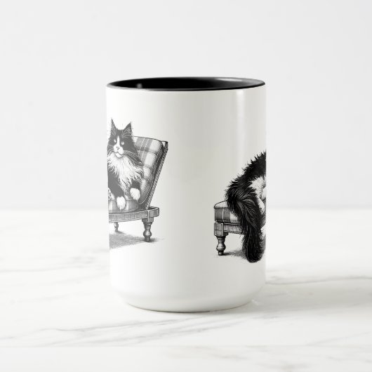 Mug Lounge Cat (Centre)