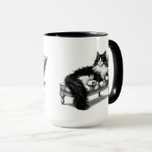 Mug Lounge Cat (Devant droit)