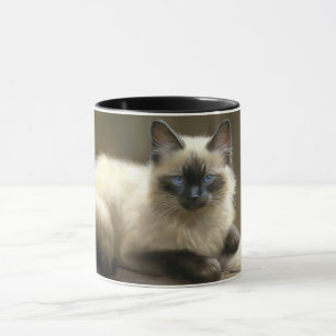 Mug Lounger Siamese Kitten