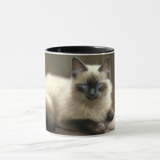 Mug Lounger Siamese Kitten (Centre)