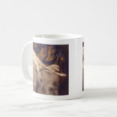 Mug Lounging de barzoï (Devant gauche)