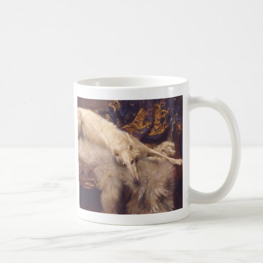 Mug Lounging de barzoï (Droite)