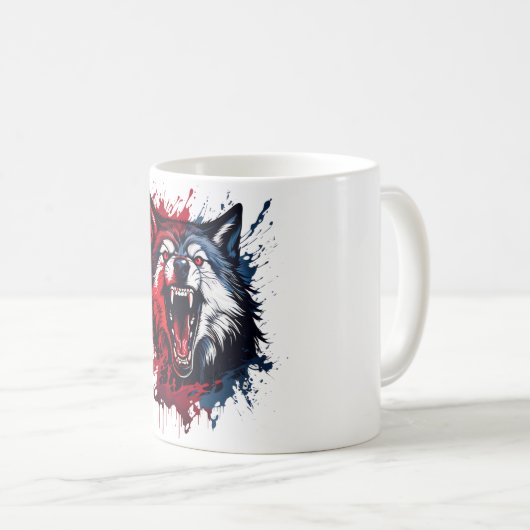 Mug Loup (Devant droit)