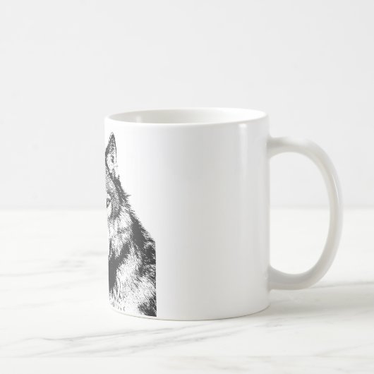 Mug Loup (Droite)