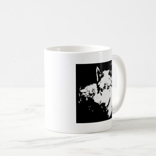 Mug Loup (Devant droit)