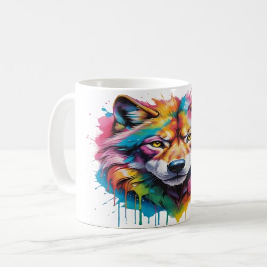 Mug Loup (Devant gauche)