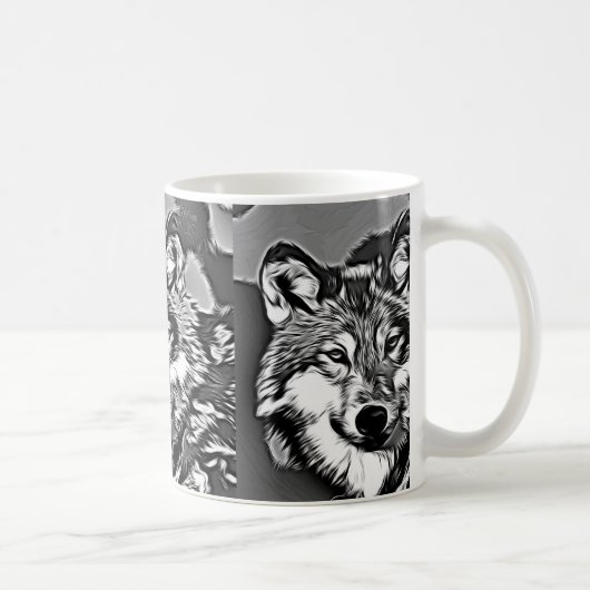 Mug Loup - 2014-0802 (Droite)