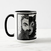 Mug Loup Accessible : Demi-Loup (Édition Foi) (Gauche)