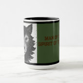 Mug Loup Accessible : Demi-Loup (Édition Foi) (Centre)