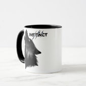 Mug loup alpha Graphique (Devant gauche)