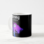 Mug Loup animal moderne (Devant gauche)