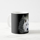 Mug loup arctique de neige (Devant gauche)