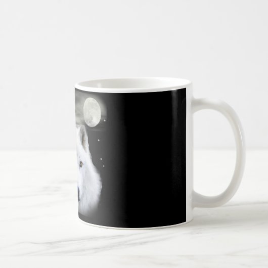 Mug loup arctique de neige (Droite)