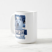 Mug Loup Arctique Esprit de liberté Création faunique (Devant gauche)