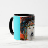 Mug Loup Blanc (Devant gauche)