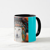 Mug Loup Blanc (Devant droit)