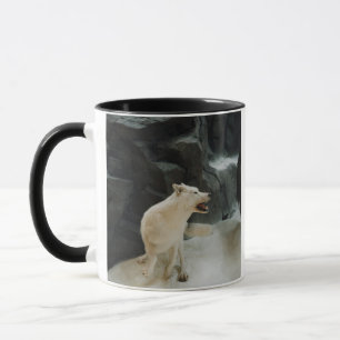 Mug Loup blanc