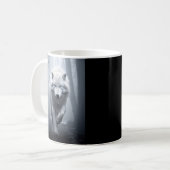 Mug Loup blanc dans la forêt de Foggy (Devant gauche)