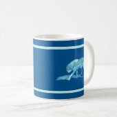 Mug Loup bleu (Devant droit)