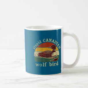 Mug Loup canadien stud drôle d'oiseau plongeur plongeu