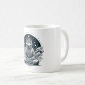 Mug Loup conscient (Devant droit)