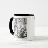 Mug Loup dans la forêt en hiver (Devant gauche)