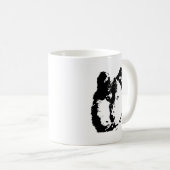 Mug Loup d'art pop (Devant droit)
