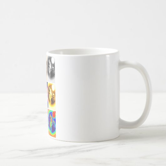 Mug Loup d'art pop (Droite)