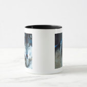 Mug Loup de bois de construction (Centre)